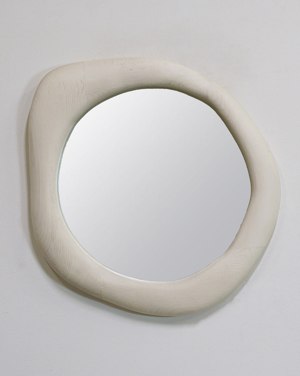 sculptural mirror bleach mapple knysch