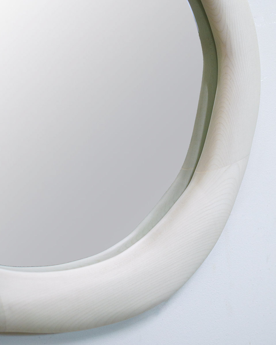 sculptural mirror bleach mapple knysch